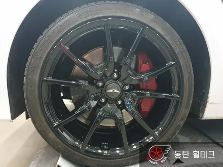 [휠복원/도색]제네시스 G70 19인치 다이아몬드 컷팅휠 복원/도색 - 화성/동탄 휠 전문점 휠테크 / 화성시 금곡동