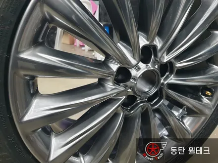 [휠복원][휠도색] 기아 K9 퀀텀 19인치 순정휠 복원 - 동탄 휠수리복원 전문점 휠테크 / 화성시 금곡동