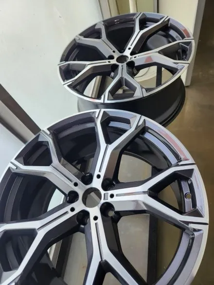 동탄휠복원:BMW X6 21인치       커팅휠, 단차 살린 커팅 복원 / 화성시 금곡동