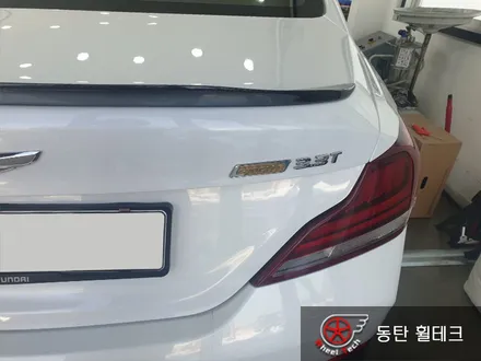 [휠복원/도색]제네시스 G70 19인치 다이아몬드 컷팅휠 복원/도색 - 화성/동탄 휠 전문점 휠테크 / 화성시 금곡동
