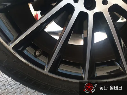 [다이아몬드컷팅][휠복원] 벤츠 GLC 250D AMG 20인치 순정휠 다이아몬드 커팅 휠복원 - 동탄2 휠수리복원 전문점 휠테크 / 화성시 금곡동
