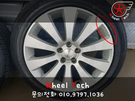 2010 스바루 레거시 AWD 17인치 순정휠 도색 - 휠 수리/휠 복원[동탄 휠수리복원 전문점 휠테크] / 화성시 금곡동