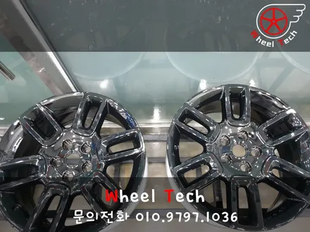 2020 랜드로버 디펜더 110, 19인치 순정휠 블랙유광 - 동탄 2 휠수리 휠복원 전문점 휠테크 / 화성시 금곡동