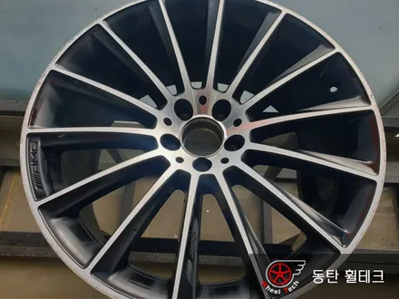 [다이아몬드컷팅][휠복원] 벤츠 GLC 250D AMG 20인치 순정휠 다이아몬드 커팅 휠복원 - 동탄2 휠수리복원 전문점 휠테크 / 화성시 금곡동