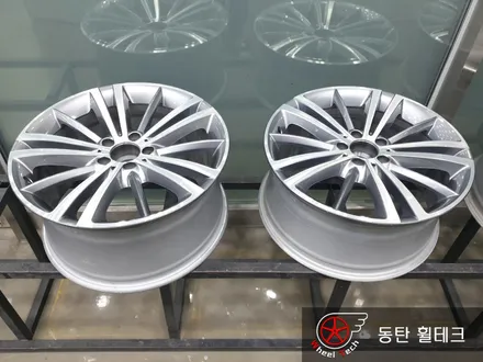 [다이아몬드컷팅] 벤츠 CLS 400D 19인치 다이아몬드 커팅 휠복원 - 수원/동탄/동탄2 휠수리복원 전문점 휠테크 / 화성시 금곡동