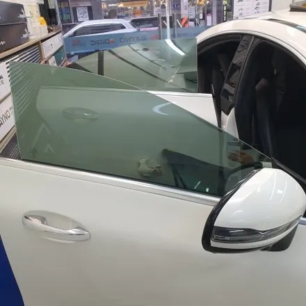 벤츠 CLS 400 / 전면 측후면 로얄 시리즈 701 반사 썬팅 시공 / 광명 하안동