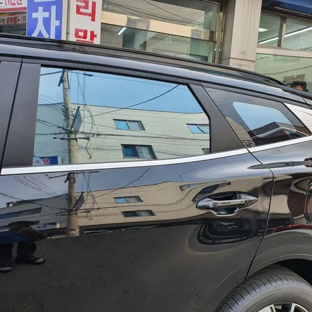 스포티지 NQ5 신차 패키지 시공 블락포디 비바 스카이블루 썬팅 PPF 만도 4채널 블랙박스 유리막 코팅 시공 / 광명 하안동