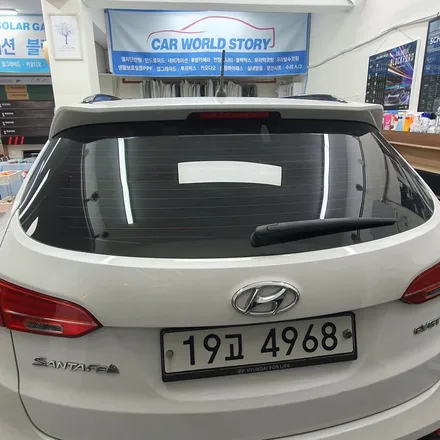 싼타페 DM 이비오스 CX60 열차단 썬팅 / 후방카메라 A/S 뿌연 현상 불량 교체시공 / 광명 하안동