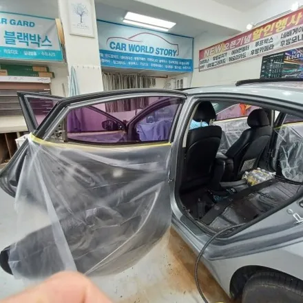 불량 썬팅 그냥 타고 다니지 마시고 재시공 하세요..^^ / 광명 하안동