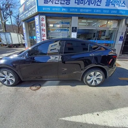 광명 테슬라 모델 Y 신차 블락포디 빙고 썬팅 /  하이패스 시공 / 유리막 코팅 / PPF 시공 / 광명 하안동