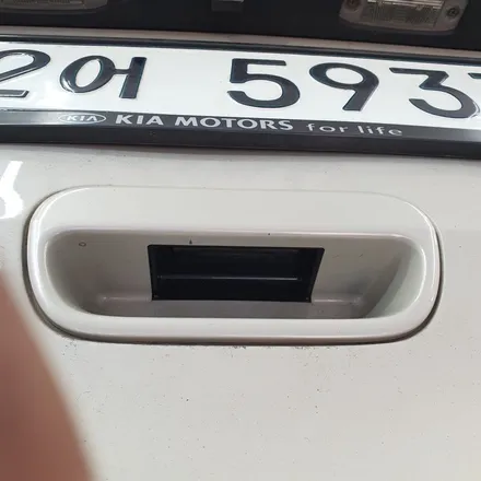 레이 열차단 썬팅 재시공 상단 네비게이션 일체형 매립 샤크안테나 후방카메라 트렁크 손잡이 불량교체 / 광명 하안동