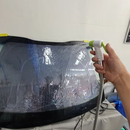 광명 I30 깔끔한 블락포디 스카이블루 빙고 썬팅 재시공 / 광명 하안동