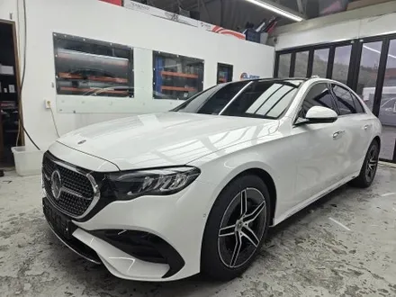 구미 문성 W214 E200 신차 글라스틴트 산타나 썬팅