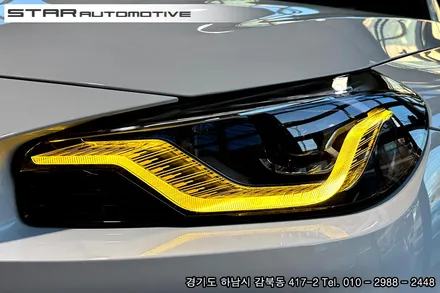 BMW G87 M2 CSL 엔젤아이 옐로우 레이저