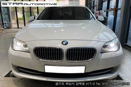 BMW F10 5시리즈 헤드라이트 방향지시등 불량 수리