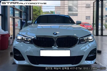 2022년 BMWG20 320i 레이저 헤드라이트 장착