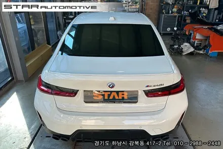 BMW G20 3시리즈 / G80 M3 / G22 4시리즈쿠페 / G82 M4쿠페 호환 브이텍 드라이카본 M퍼포먼스 스포일러 윙 (GT윙)