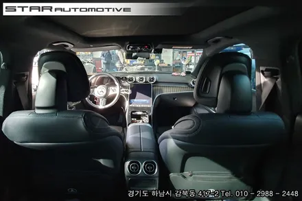 벤츠 W206 C클래스 엠비언트 튜닝 엑티브, 시트백, 부메스터미드레인지, 리어송풍구 장착