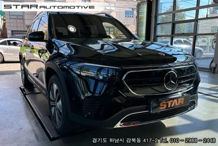 벤츠그릴 튜닝 X243 EQB GT세로그릴 장착 ( EQB300 세로그릴 )