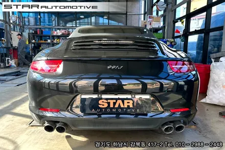 IPE 배기시스템을 장착한 포르쉐 991 MK1