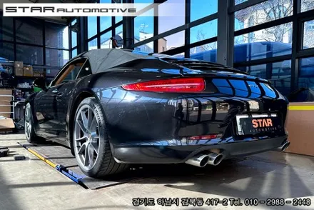 IPE 배기시스템을 장착한 포르쉐 991 MK1