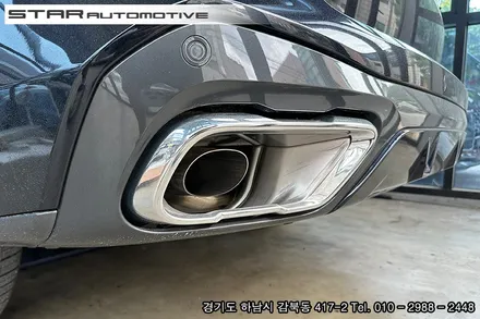 BMWG05 X5 LCI 준비엘 브릴란테 배기튜닝 및 MP퍼포먼스 블랙머플러팁 장착