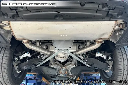 BMWG05 X5 LCI 준비엘 브릴란테 배기튜닝 및 MP퍼포먼스 블랙머플러팁 장착