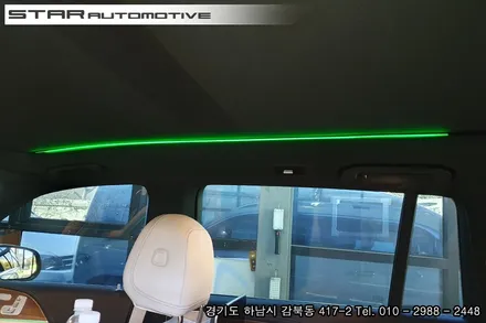 벤츠W167 GLE클래스 썬루프엠비언트 장착