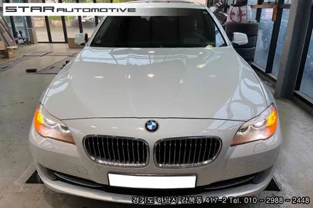BMW F10 5시리즈 헤드라이트 방향지시등 불량 수리