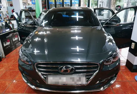 IG그랜져 열차단 썬팅 재시공