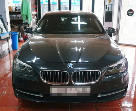 BMW 520d 썬팅 재시공.