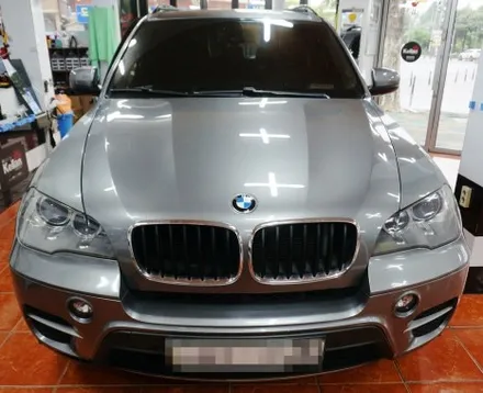 대구 경산 BMW X5 썬팅재시공은 최고급 프리미엄 반사필름으로.