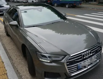 아우디 A6 썬팅재시공. 전면썬팅. 최고 프리미엄 반사필름 PM+.
