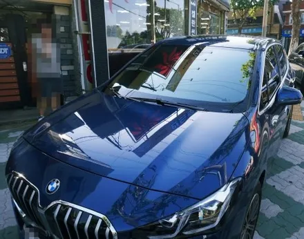 대구 bmw 218d 전면 열차단 최고급 프리미엄 반사필름으로 뜨거운 여름 대비하세요.