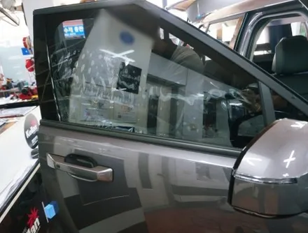 대구 경산 싼타페XM 열차단 확실한 썬팅으로 재시공하고 뜨거운 여름나기.