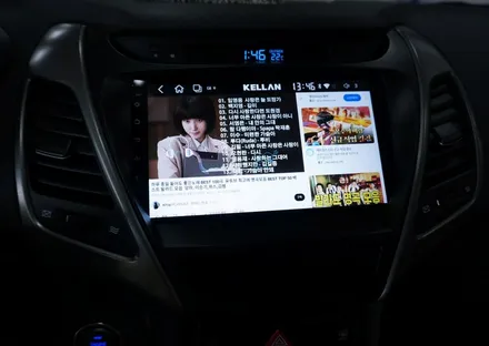 현대 아반떼 MD 안드로이드올인원.