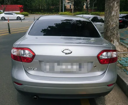 르노삼성 SM3 변색 필름 썬팅재시공. 기포 뽕뽕이 버블에는 가성비 최고 켈란 NC.