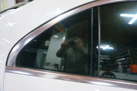 대구 경산 벤츠220d 켈란 최고 프리미엄 반사필름으로 재시공.