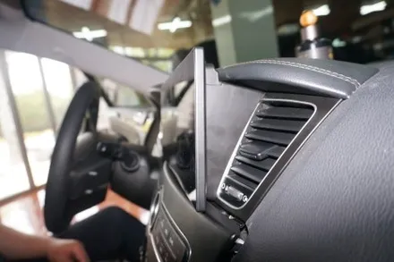 대구 경산 더뉴 K7 12.3인치 안드로이드올인원 내비게이션 매립하기.