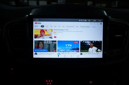 올뉴쏘렌토 안드로이드올인원. 후방카메라.