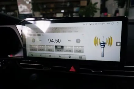 대구 아반떼cn7 네비게이션 매립은 12.3인치 안드로이드올인원으로.