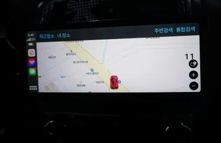 기아 모하비 12.3인치 켈란 안드로이드 올인원. 네비게이션 매립.