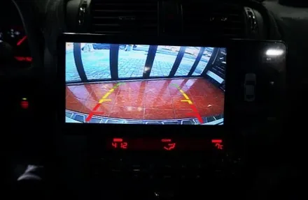 모하비 켈란 안드로이드 올인원. 12.3인치로 네비게이션 매립.