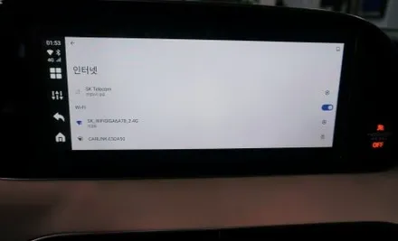 대구 무선 안드로이드올인원 간편하게 RAM8G ai박스로 카플레이까지.