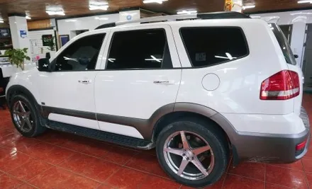 모하비 켈란 안드로이드 올인원. 12.3인치로 네비게이션 매립.