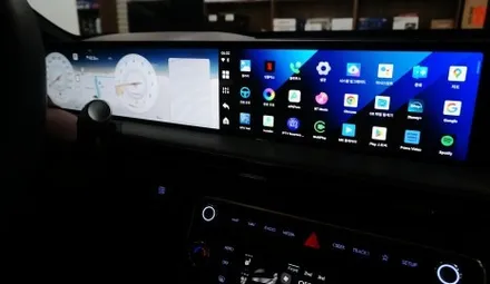 대구 제네시스 GV80 안드로이드 AI박스로 업그레이드.