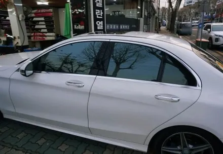 대구 경산 벤츠220d 켈란 최고 프리미엄 반사필름으로 재시공.