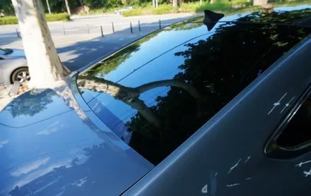 대구 경산 LF쏘나타 썬팅 재시공은 켈란 최고 프리미엄 반사필름으로.