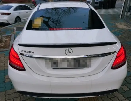 대구 경산 벤츠220d 켈란 최고 프리미엄 반사필름으로 재시공.
