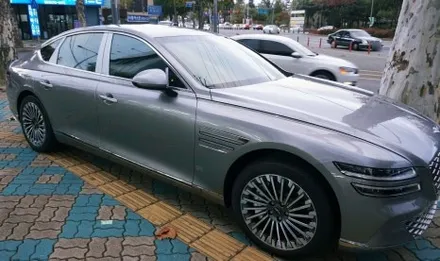 제네시스 G80 전기차 신차검수. 신차패키지. 최고급 프리미엄 반사필름. 블랙박스. 가죽시트코팅. ppf.